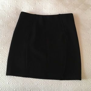 Top shop bodycon mini skirt.